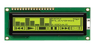MIDAS DISPLAYS MC144032B6WC-SPTLY LCD, 144X32, STN, Y/GN B/L, CHINESE