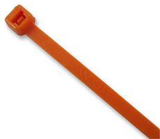 PANDUIT PLT4S-C3 CABLE TIE, 368X4.8MM, ORG, PK100