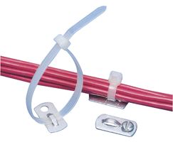 PANDUIT MBMS-S10-MY MOUNT, CABLE TIE, AL, PK1000