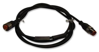 LUMBERG AUTOMATION RST 4-RKT 4-225/2M Sensor Cable, M12 Sensor Straight 4 Position Plug, M12 Socket, 2 m, 6.56 ft RoHS Compliant: Yes