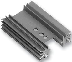 OHMITE FA-T220-38E HEATSINK, TO-220, BLACK