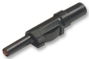 HIRSCHMANN TEST AND MEASUREMENT 931824100 PLUG, 4MM, BLACK, MVL S