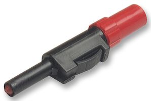 HIRSCHMANN TEST AND MEASUREMENT 931824101 PLUG, 4MM, RED, MZS