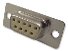 NORCOMP 772-E09-203R001 D Sub Connector, Seal-D, Seal-D 772-E Series, DE, Receptacle, 9, Steel, Solder RoHS Compliant: Yes
