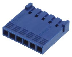 AMPHENOL COMMUNICATIONS SOLUTIONS 65240-006LF Wire-To-Board Connector, DUBOX 65240 Ser