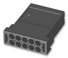 AMPHENOL SINE/TUCHEL C146 B10 001 E8 Heavy Duty Connector Insert, Socket Module, Less Contacts, Heavy Mate M Series, 10, 2, Receptacle RoHS Compliant: Yes