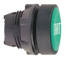 SCHNEIDER ELECTRIC ZB5AA333 HEAD, PUSHBUTTON, 22MM, GREEN, START