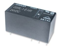 OMRON ELECTRONIC COMPONENTS G5RL-1A-E-HR-5DC RELÃ, SPST-NO, 277VAC, 24VDC, 16A