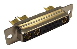 NORCOMP 680S13W3203L401 Combination D Sub Connector, 40A, SEAL-D 680S Series, DB-13W3, Receptacle, 10, 3, Solder RoHS Compliant: Yes