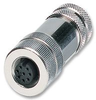 PHOENIX CONTACT 1511860 SENSOR CONNECTOR, M12, RCPT, 8POS, CABLE