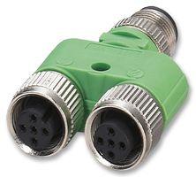 SAC-3P-M12Y/2XM12FS PE from Phoenix Contact