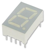 KINGBRIGHT SA52-11SURKWA DISPLAY, LED, 0.52", RED, ANODE