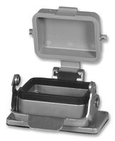 AMPHENOL SINE/TUCHEL C146 10F006 003 1 HOUSING, BULKHEAD, SIZE E6, SINGLE LEVER