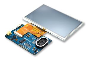 BRIDGETEK VM800C50A-D EVE MODULE, 5IN TFT LCD DISPLAY