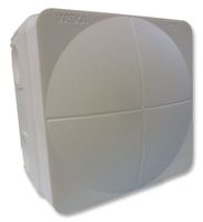 WISKA COMBI 108/5 JUNCTION BOX, PP, GREY, 76X76X51MM, IP66