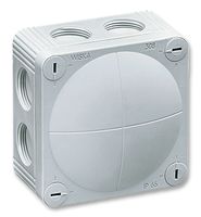 WISKA COMBI 308/5/W JUNCTION BOX, PP, WHITE, 85X85X51MMIP66