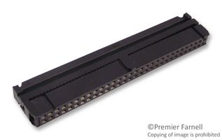 WURTH ELEKTRONIK 61206023021 Wire-To-Board Connector, With Strain Relief, WR-BHD Series, IDC / IDT, Receptacle, 60, 2.54 mm RoHS Compliant: Yes