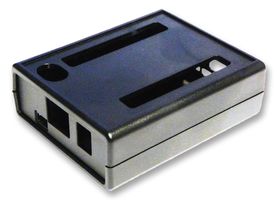 HAMMOND 1593HAMBONEBK BEAGLEBONE BLACK ENCLOSURE, ABS, BLACK