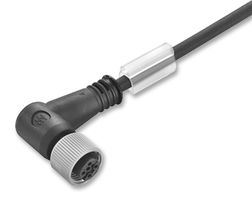 WEIDMULLER SAIP-M12BW-4-3.0V CONNECTOR, RCPT/FREE END, M12, 4 WAY,R/A