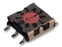 HARTMANN CONCO P25SMT101 SWITCH, ROTARY, 10 POS, BCD, SMD, ARROW