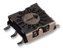 HARTMANN CONCO P25SMT103 SWITCH, ROTARY, 16 POS, HEX, SMD, ARROW