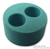 HYLEC 6000341GT GROMMET, 2 HOLES, 5.5MM, TPE, PK5