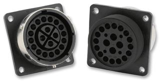 SOURIAU-SUNBANK / EATON UTG02020S Circular Connector, Metalok Bantam Trim Trio UTG Series, Receptacle, 20, Socket, Panel Mount, 20-20 RoHS Compliant: Yes