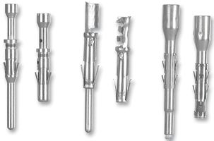 SOURIAU-SUNBANK / EATON SM24M1TK6 Circular Connector Contact, Stamped, Pin, 26 AWG, 24 AWG, Crimp, Tin Plated Contacts RoHS Compliant: Yes