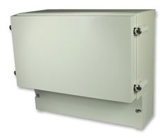 CAMDENBOSS CHD774002 ENCLOSURE, WALL MOUNT, ABS, GREY