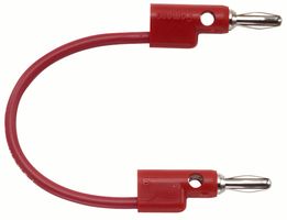 POMONA B-4-2 Test Lead, 4mm Banana Plug to 4mm Banana