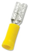 MULTICOMP PRO MC000775 Quick Disconnect Terminal, Female Quick Disconnect, 0.11" x 0.02", 2.8mm x 0.51mm, 26 AWG, 22 AWG RoHS Compliant: Yes