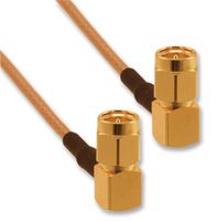 AMPHENOL RF 135104-01-M0.50 COAXIAL CABLE, RG316/U, SMA PLUG, 0.5M