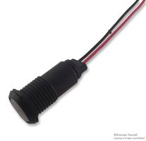MARL 357-511-04-40 LED INDICATOR, PANEL, YELLOW, 2V