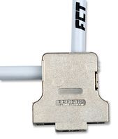 MOLEX / FCT 172704-0115 CARCASA TRASERA SUB-D DA 180° PLÃSTICO
