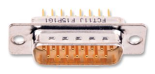 MOLEX / FCT 172704-0062 D SUB CONN, PLUG, 15POS, TH