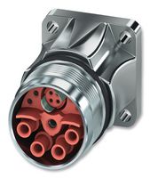 PHOENIX CONTACT 1621567 Circular Connector, M23 Hybrid Series, Receptacle, 13, Socket, Flange RoHS Compliant: Yes