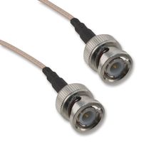 AMPHENOL RF 115101-01-M1.00 COAXIAL CABLE, RG316/U, BNC PLUG, 1M