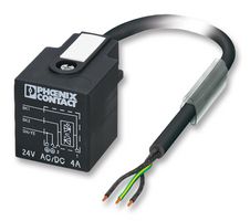PHOENIX CONTACT 1435014 SENSOR CABLE, 3POS, VALVE CONN A, 10M