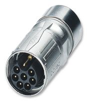 PHOENIX CONTACT 1618638 CIRCULAR CONNECTOR, PLUG, 8POS, CABLE
