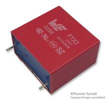 WURTH ELEKTRONIK 890324028008CS CAP, 6.8?F, 275VAC, 10%, PP
