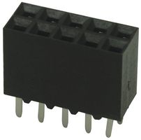 TE CONNECTIVITY - AMP 5-534206-5 Board-To-Board Connector, AMPMODU Mod II Series, Through Hole, Receptacle, 10, 2.54 mm RoHS Compliant: Yes