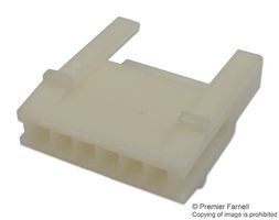 AMP - TE CONNECTIVITY 172211-6 PLUG CONNECTOR HOUSING, NYLON
