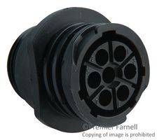 AMP - TE CONNECTIVITY 211398-2 Circular Connector Housing, CPC Series 1, Receptacle, 7, Socket, Panel Mount, 13-7 RoHS Compliant: Yes