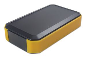 TAKACHI WH145-33-M2-BY HANDHELD ENCLOSURE, ABS, BLACK/YELLOW