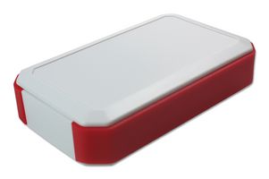 TAKACHI WH145-33-M3-WR CARCASA PORTÃTIL, ABS, BLANCO/ROJO