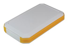 TAKACHI WH145-25-M2-WY HANDHELD ENCLOSURE, ABS, WHITE/YELLOW