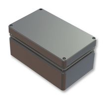 DELTRON ENCLOSURES 487-261612A-66 CAJA PCB, ALUMINIO, GRIS