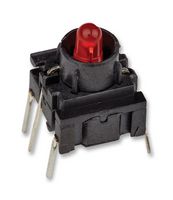 MULTIMEC 3FTH980 TACTILE SWITCH, SPST, 0.05A, 24VDC, TH