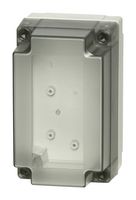 FIBOX PC 100/75 HT ENCLOSURE ENCLOSURE, PC, GREY/SMOKED TRANSPARENT