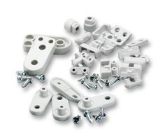 FIBOX FP 22046 WALL FAST. SET Enclosure Accessory, 4 Pieces, Wall Fastening Lug, Fibox PICCOLO & MNX Series Enclosures RoHS Compliant: Yes